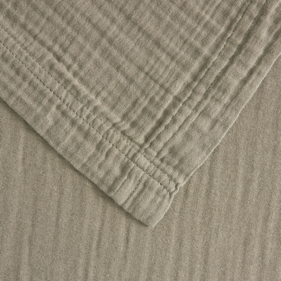 DIMM: Bed skirt muslin · Geranium · 2 stærðir