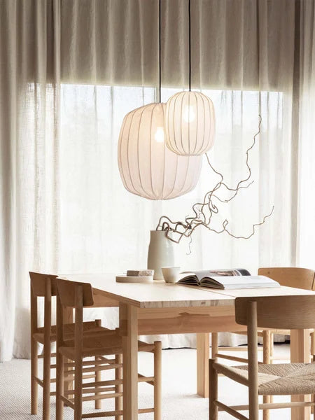 DIMM: Loftljós · Prisma hör · hvítt · 45cm