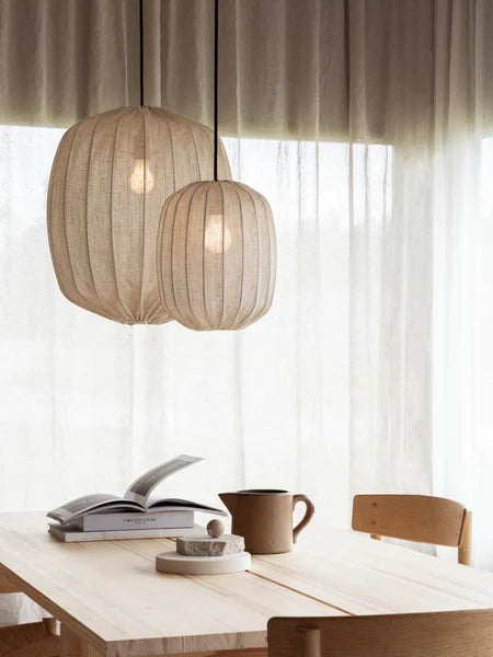 DIMM: Loftljós · Prisma hör · natural · 45cm