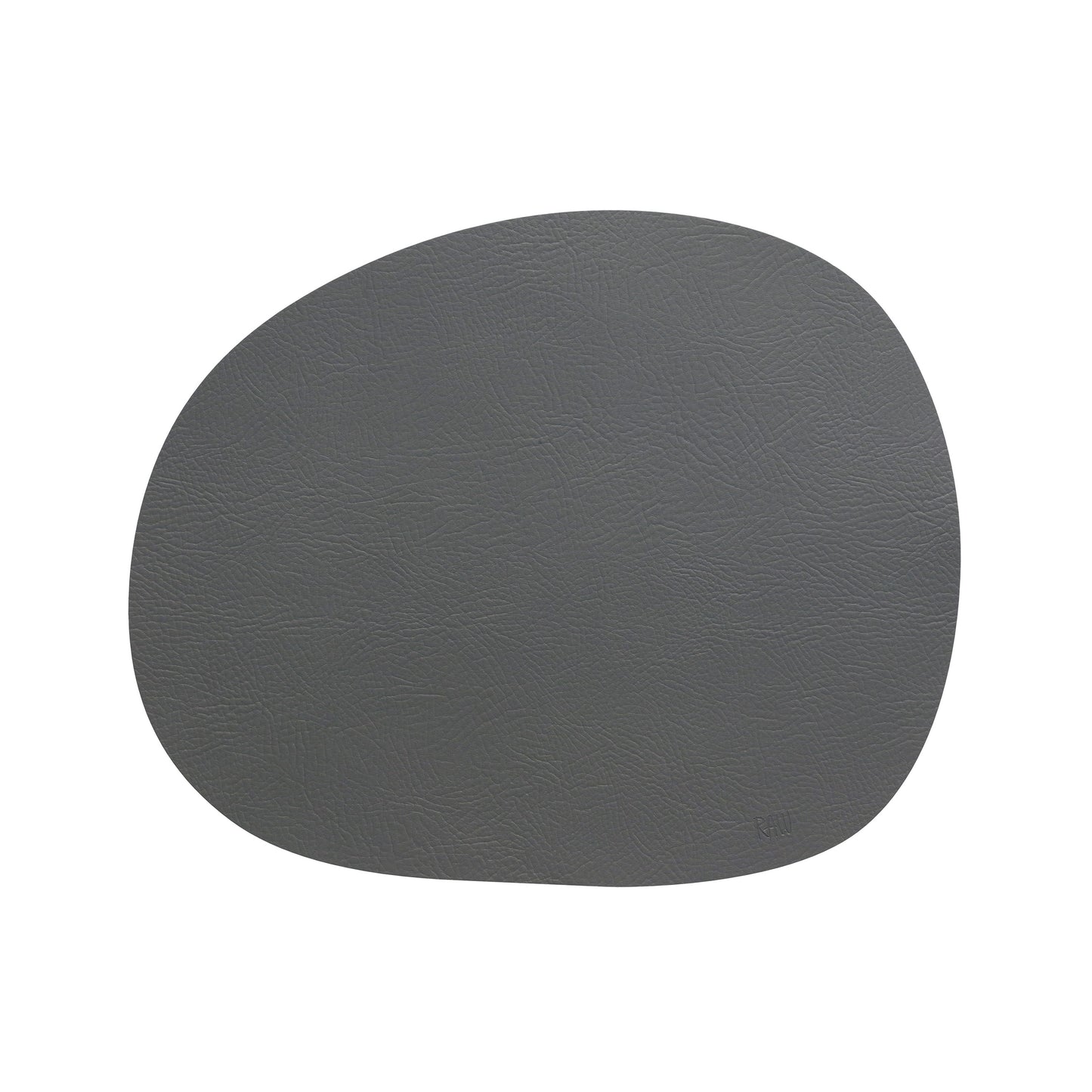 DIMM: Diskamotta leður · 41x33,5 cm · dark grey