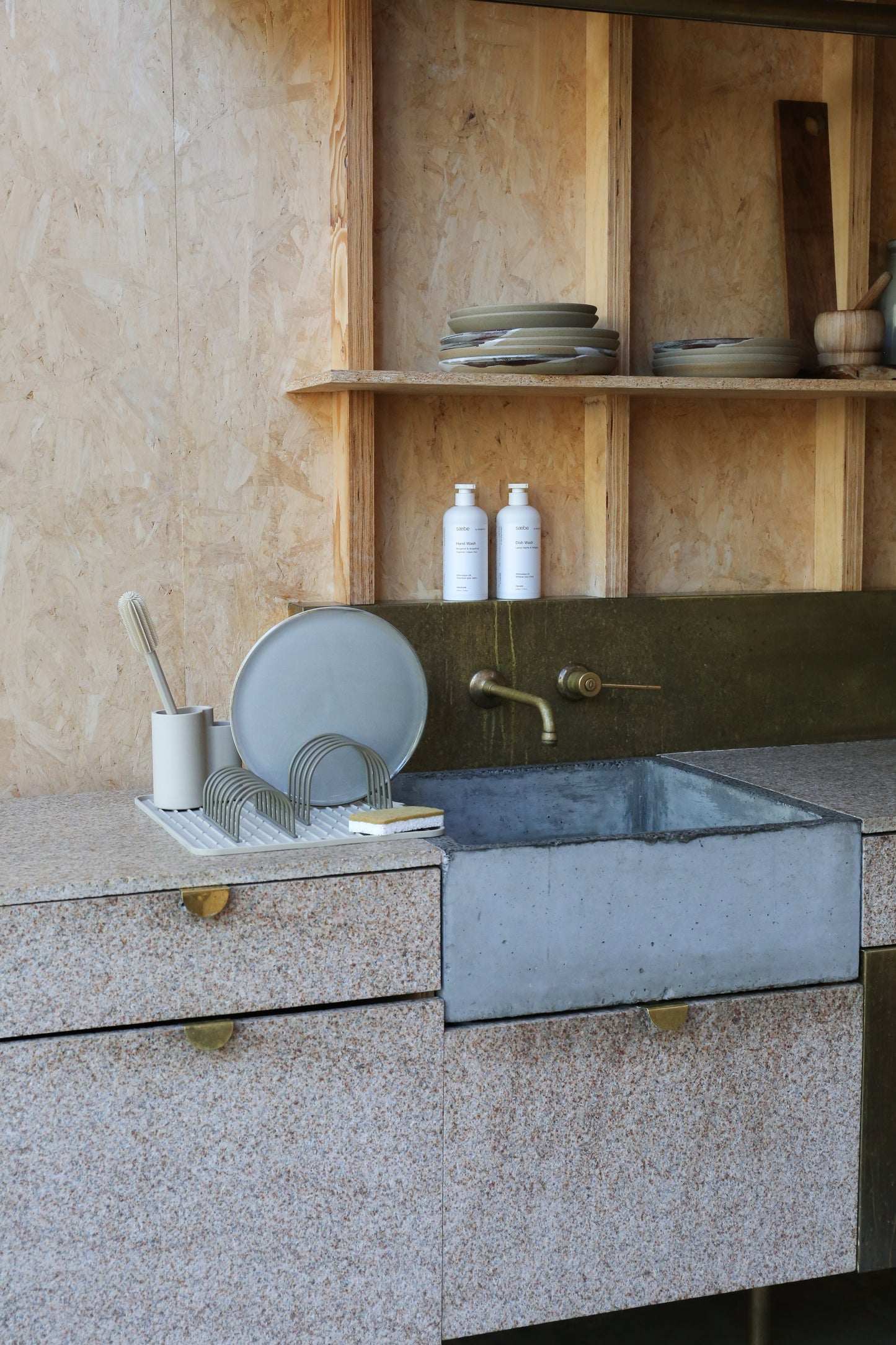 DIMM: Uppþvottagrind · 2 stk · khaki