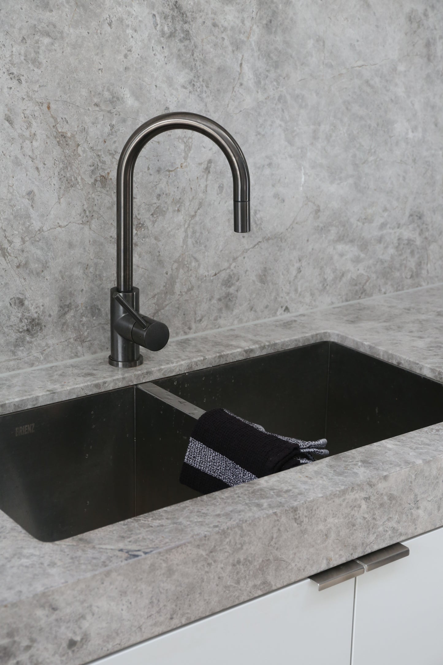 DIMM: Waffle borðtuskur · 2 stk · Black/White