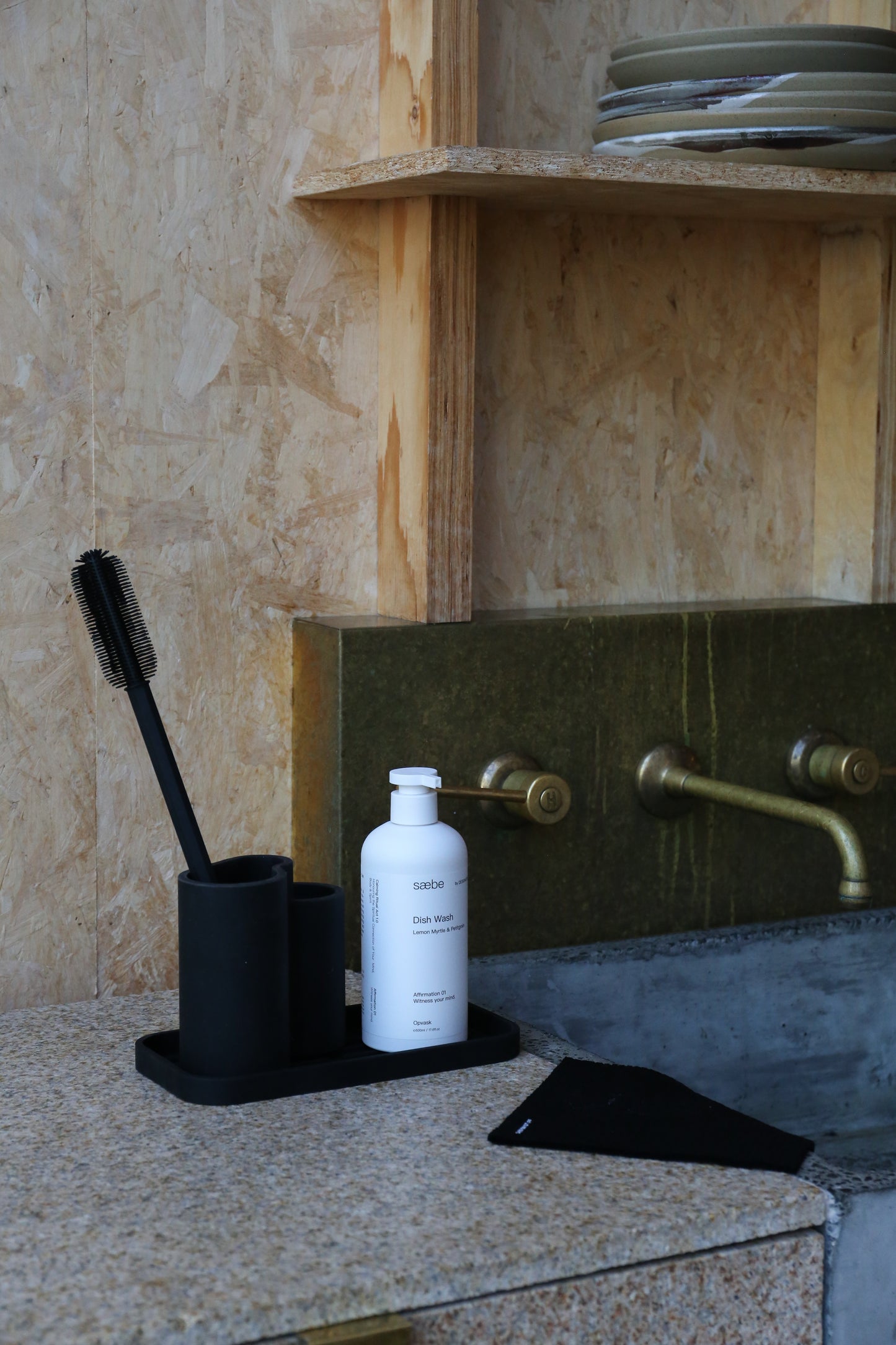 DIMM: ECO borðtuskur · 2 stk · Black