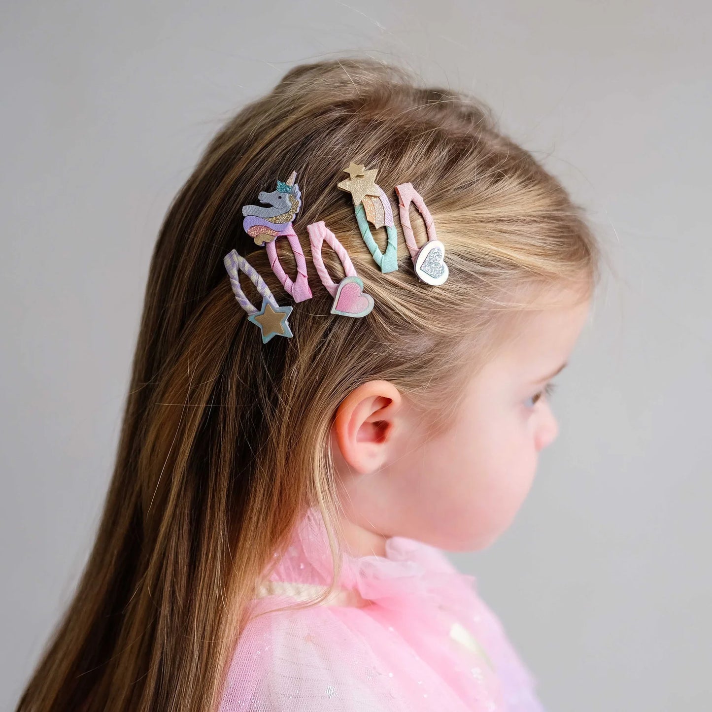 Hárspennur mini · 5 stk · Dreamy Unicorn