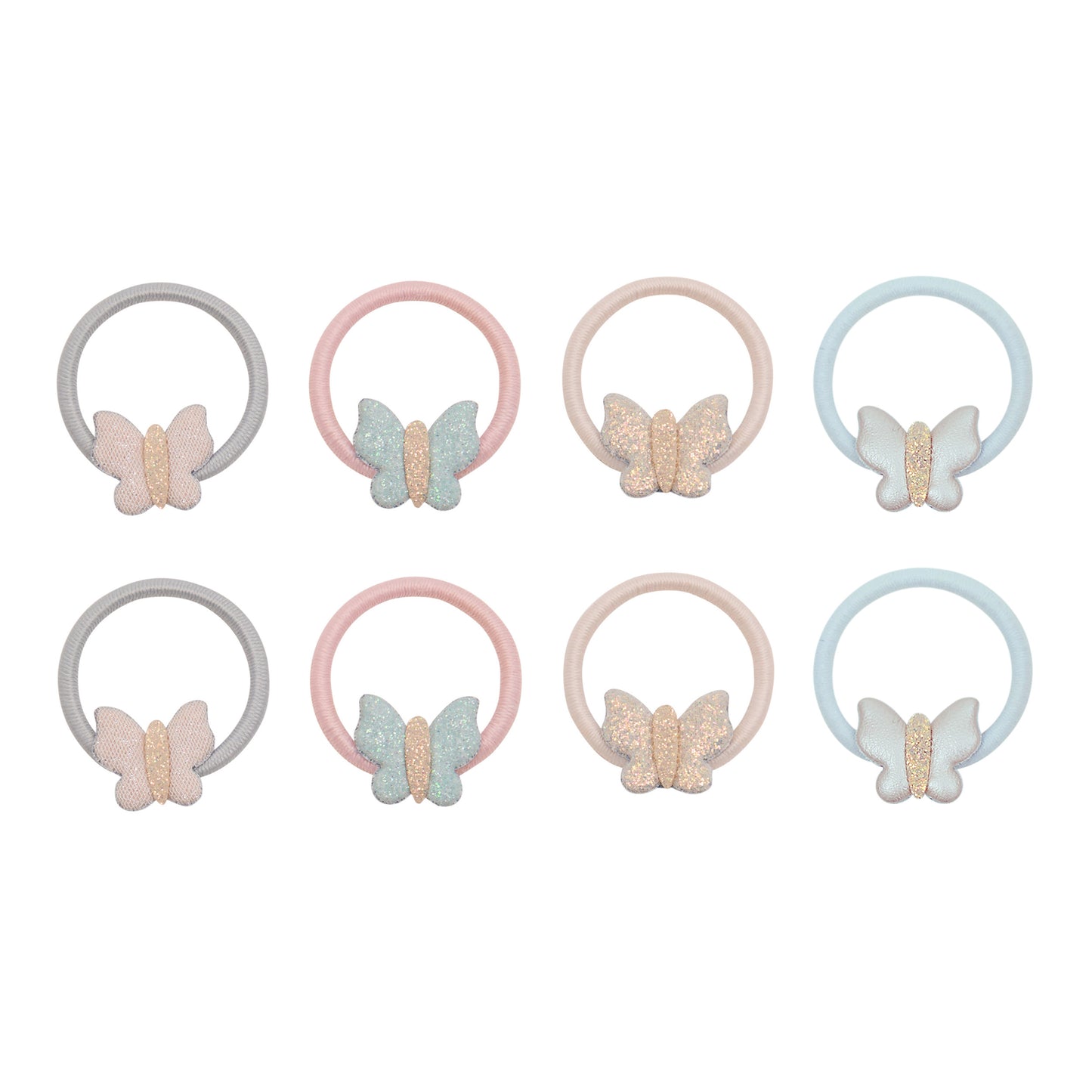 DIMM: Hárteygjur mini · 8 stk · Bella butterfly