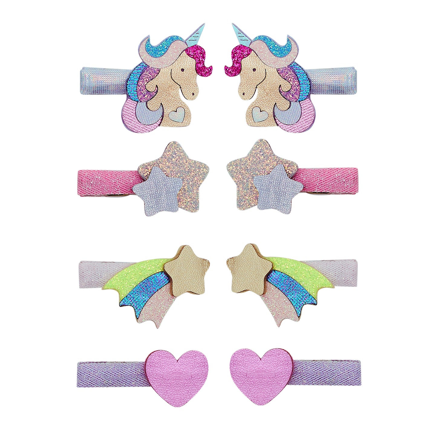 DIMM: Hárspennur mini · 8 stk · Unicornland