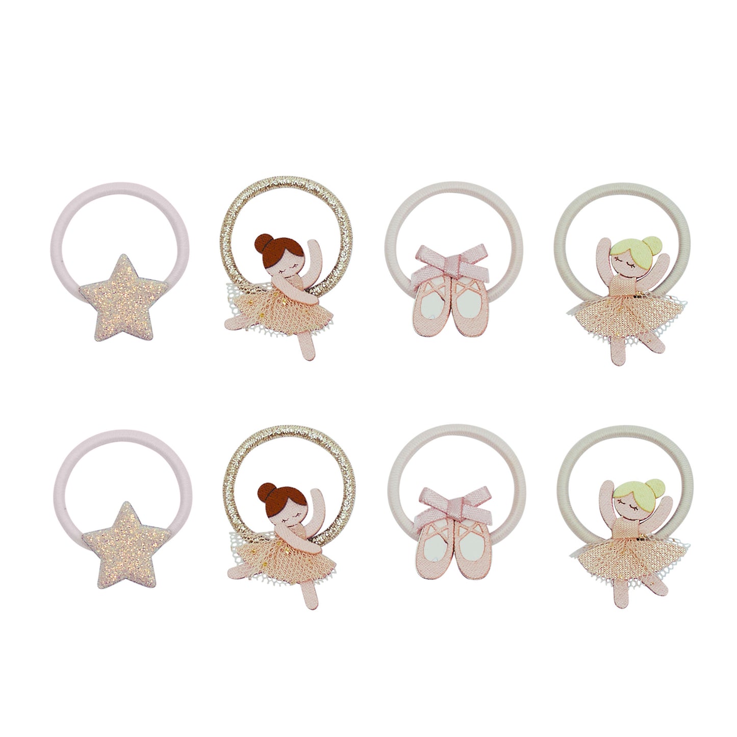 DIMM: Hárteygjur mini · 8 stk · Ballerina