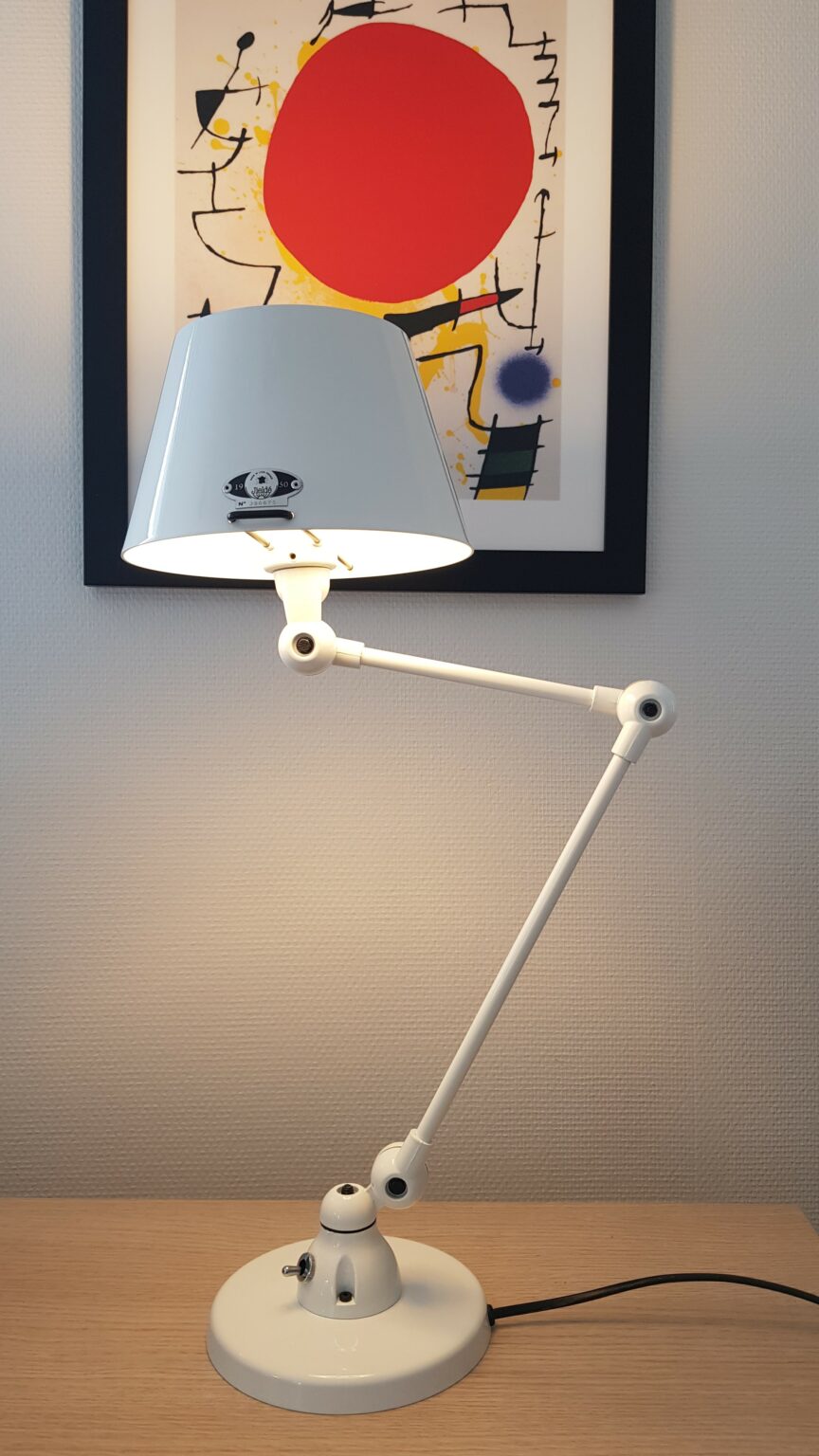 DIMM: Aicler straight shade borðlampi 30x17 armar · mattur svartur