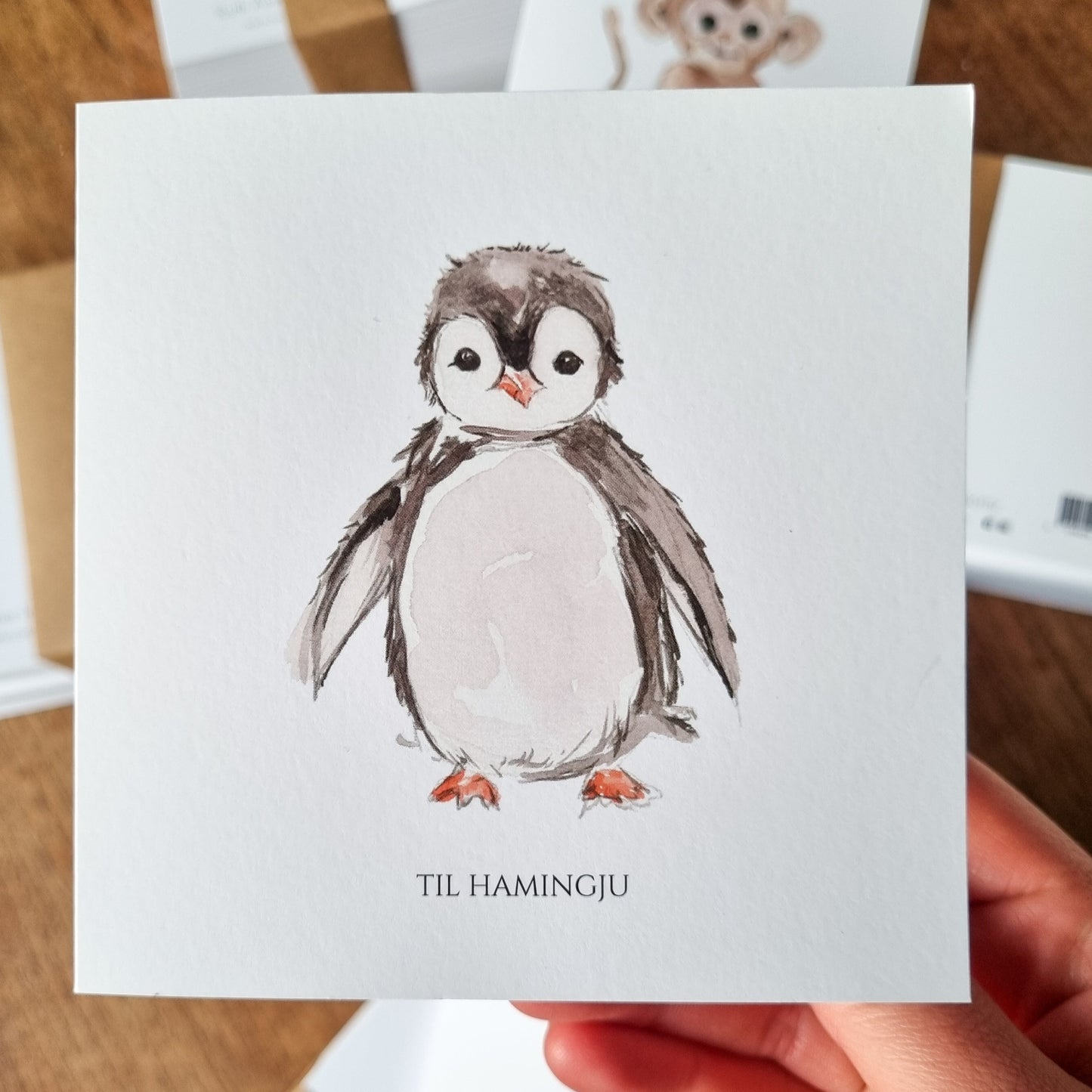 DIMM: Krúttkort · Mörgæs