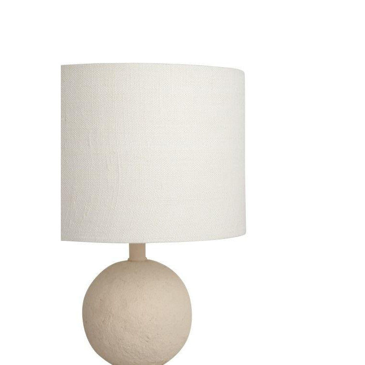 DIMM: Borðlampi Cia · Nude/white