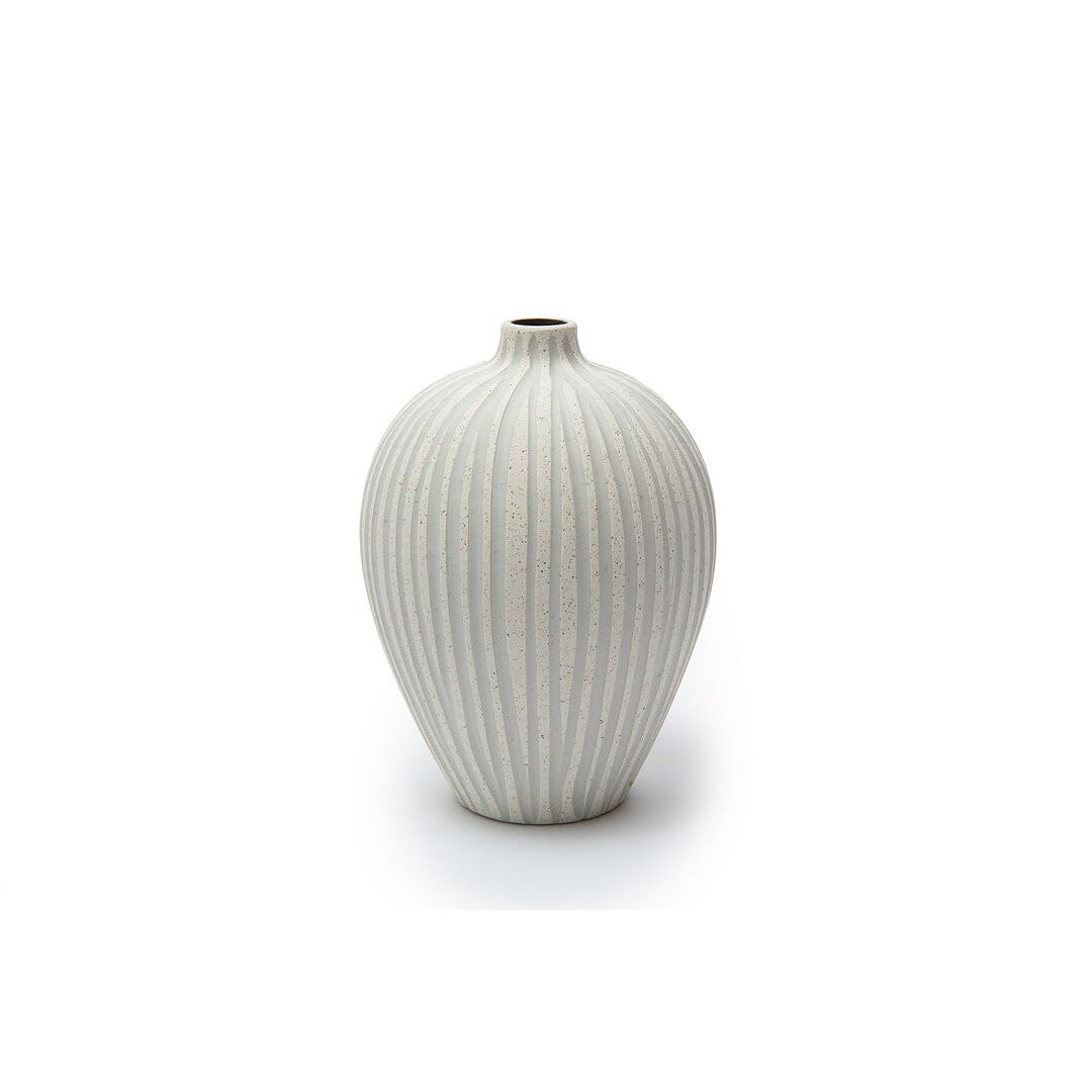 DIMM: Blómavasi · Ebba · Sand/stone stripes