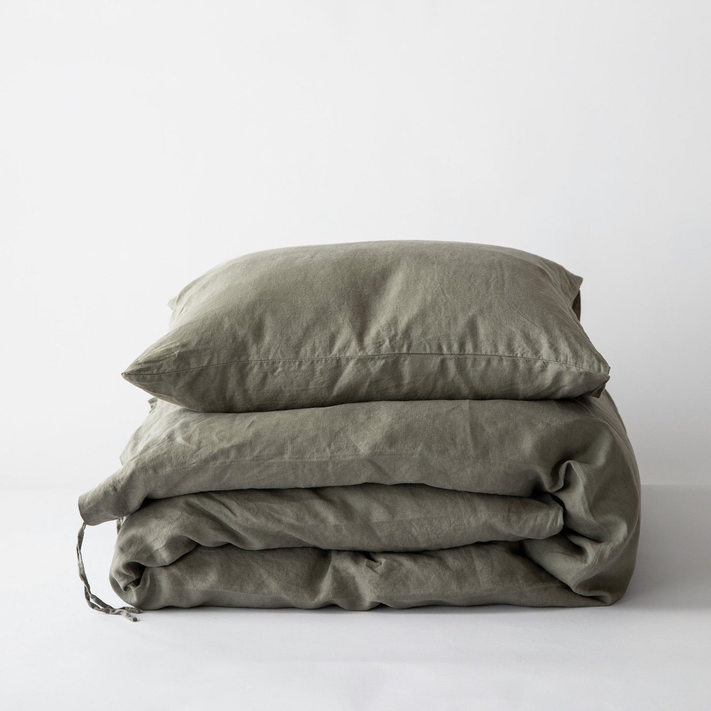 DIMM: Sængurver · 100% hör · olive · Tvöföld sæng 240x220 cm