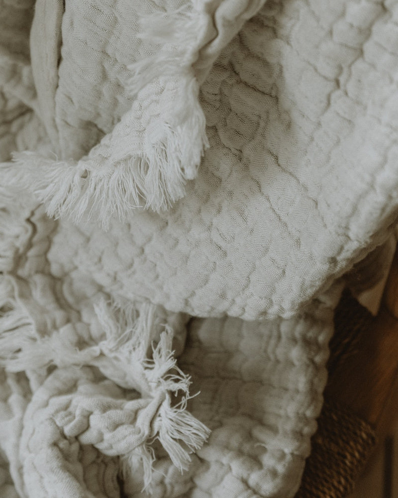 DIMM: Mellow teppi / rúmteppi · Lin