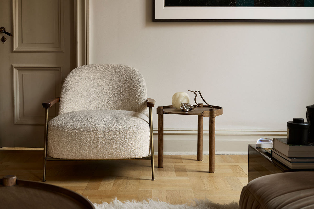 Woody table · 45 cm · Dökk eik