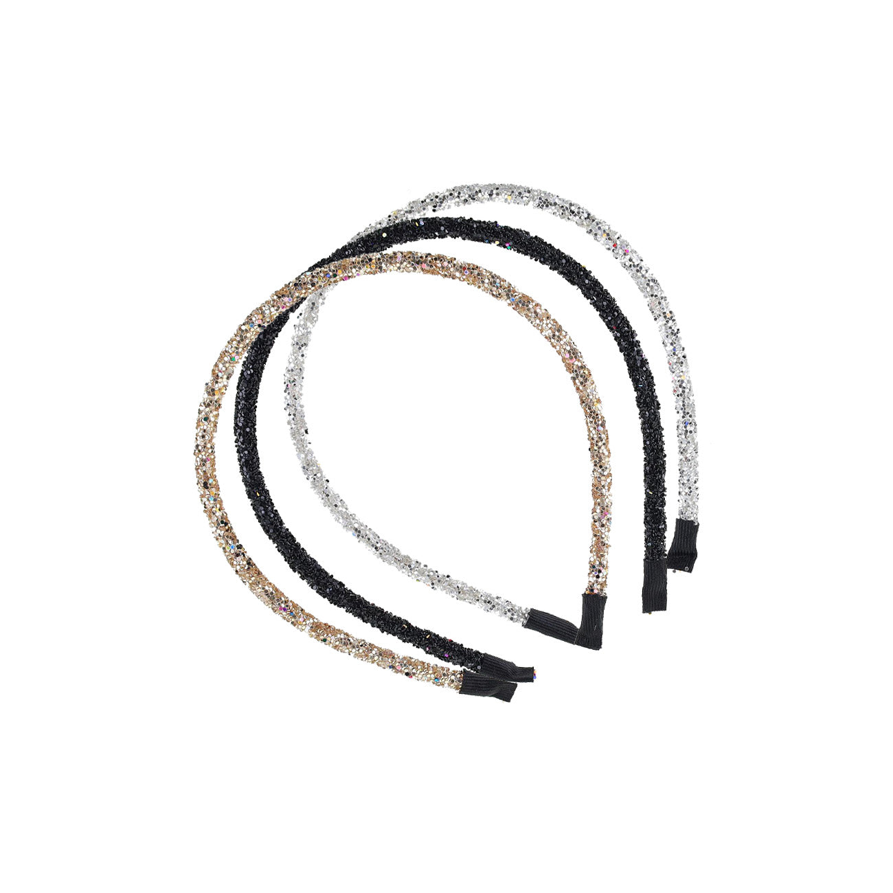 DIMM: Glimmer hárspöng · 3 stk · Mix 3