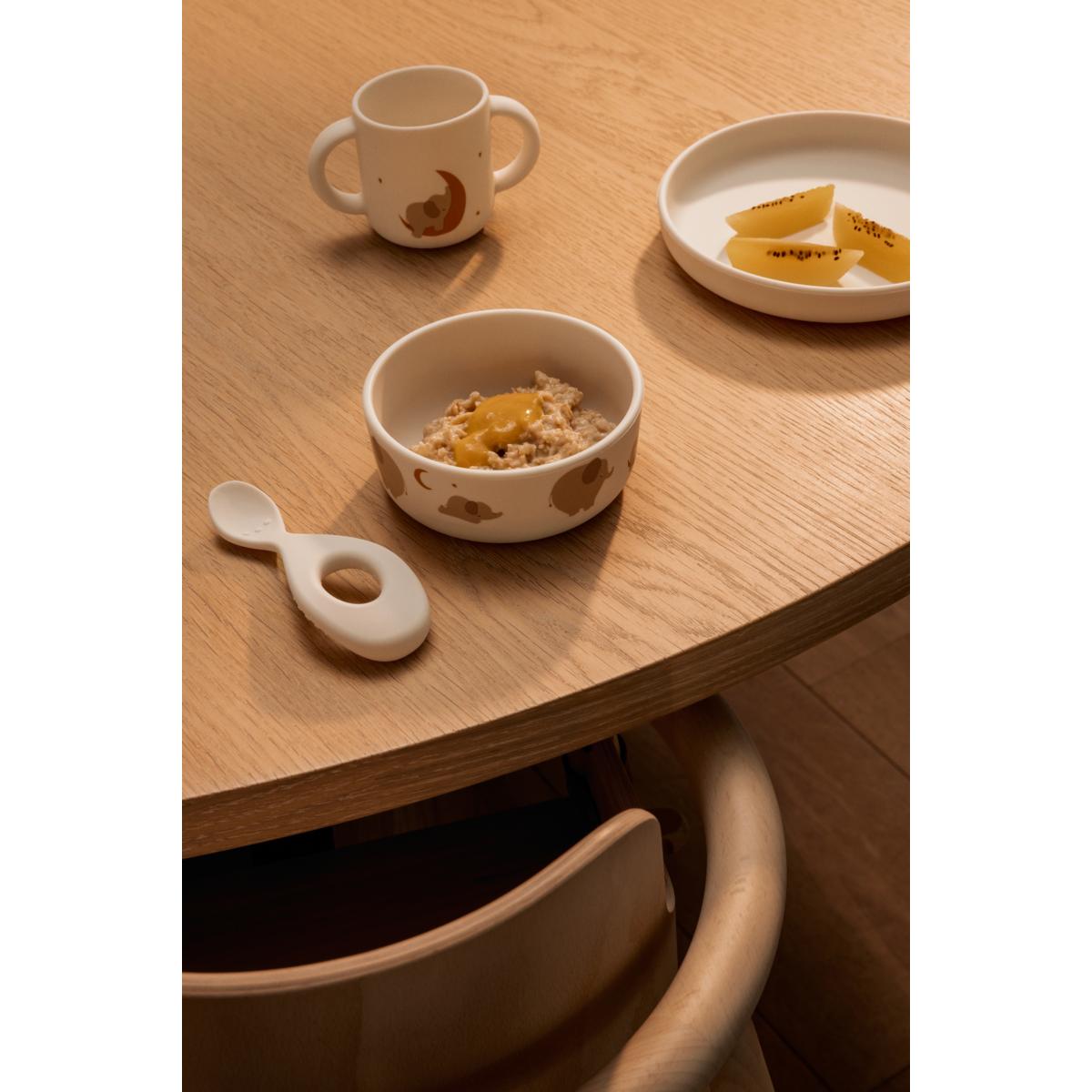 DIMM: Liewood Vivi matarsett í gjafaöskju · Elephant / Creme de la creme