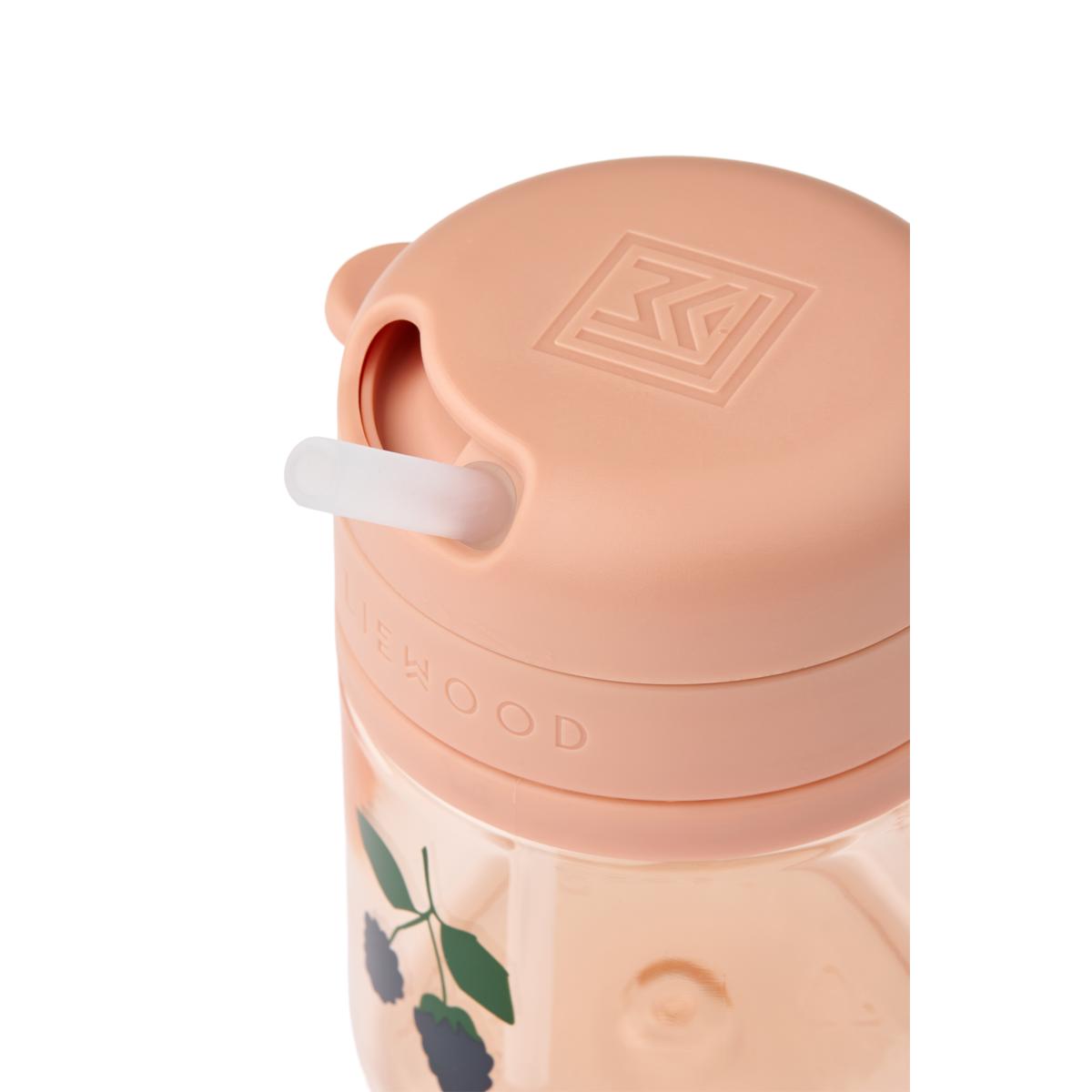 DIMM: Liewood Pavia Tritan glas með röri · Berry / Pale Tuscany