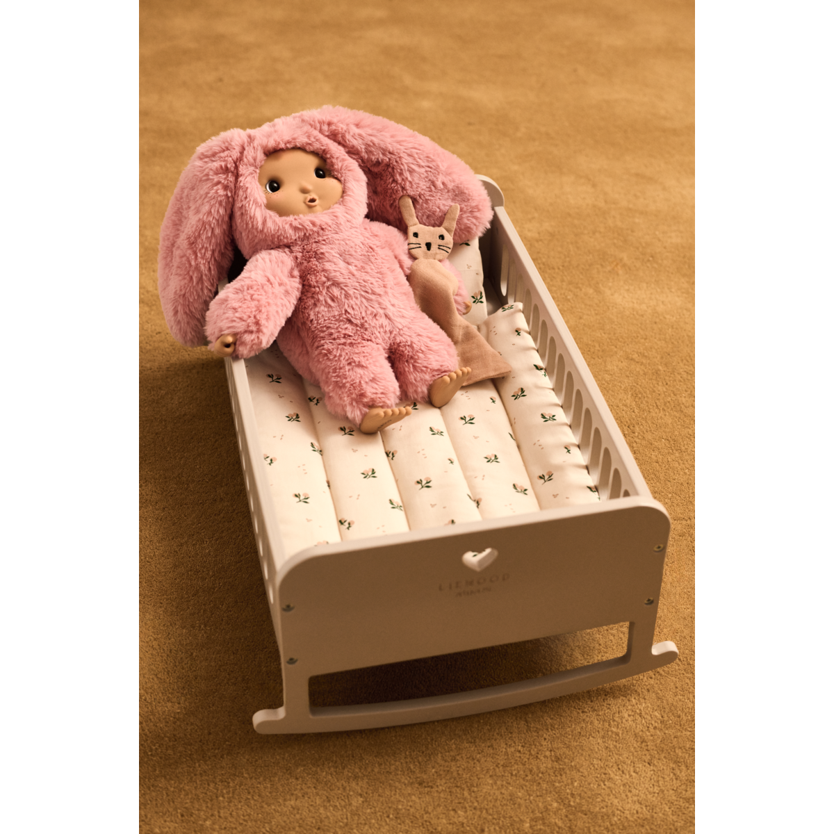 DIMM: Liewood Joan dúkku rúmföt · Peach / Sea shell