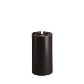 DIMM: Led kubbakerti Silk melted · Charcoal · 7,4cm breidd