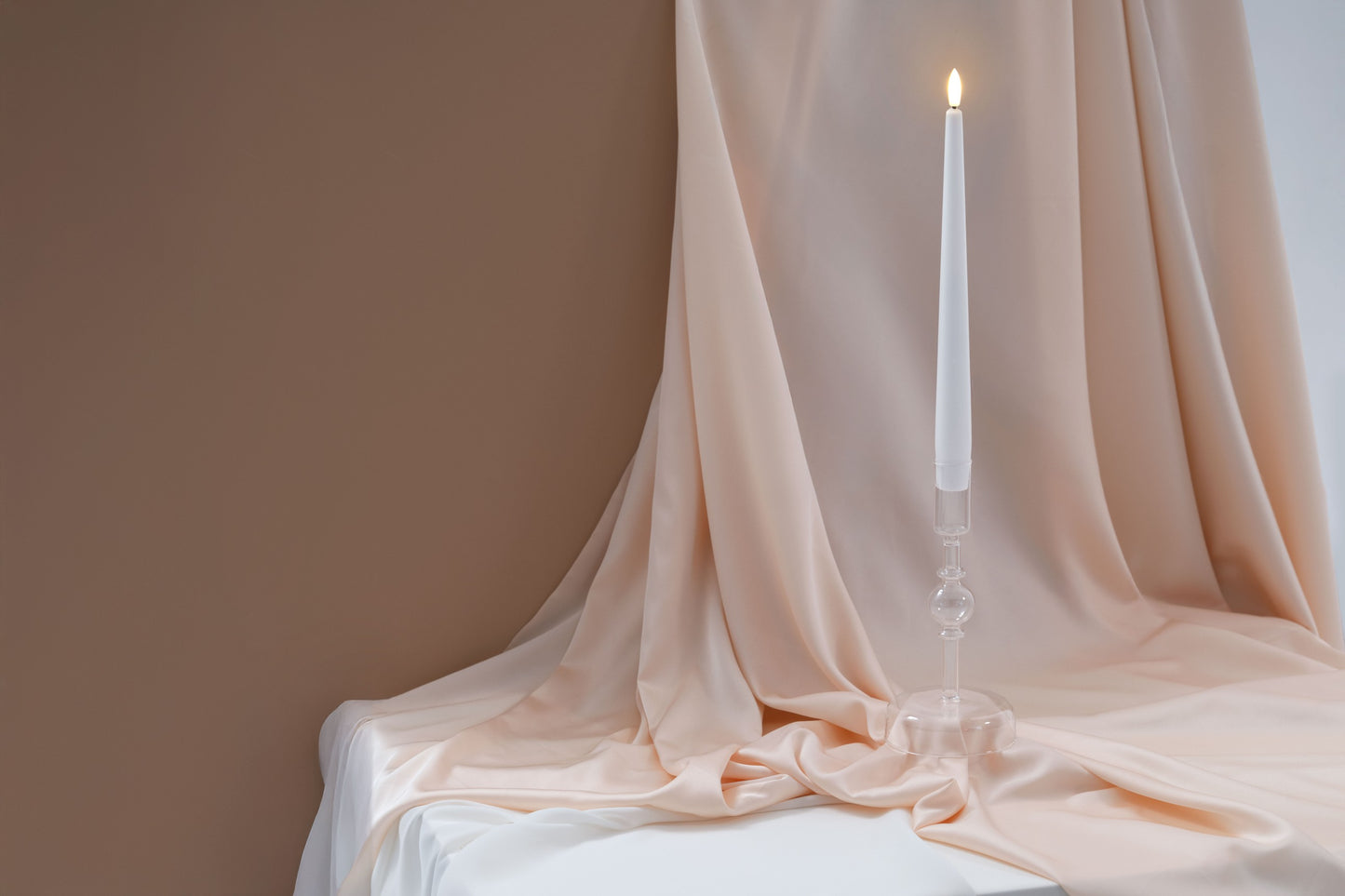 DIMM: Led kerti · 2 stk · White · 23x250mm