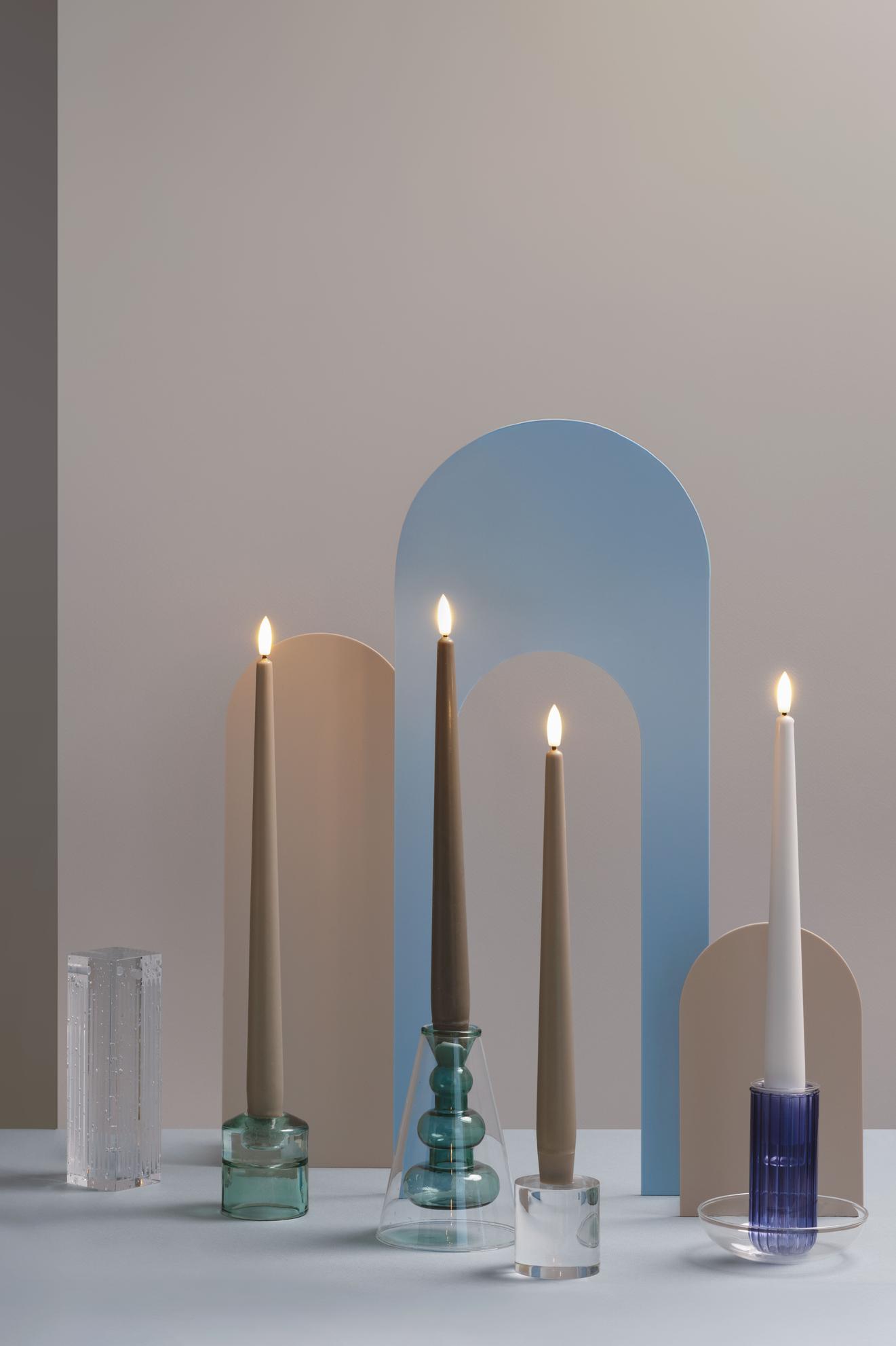 DIMM: Led kerti · 2 stk · Sand · 23x300mm