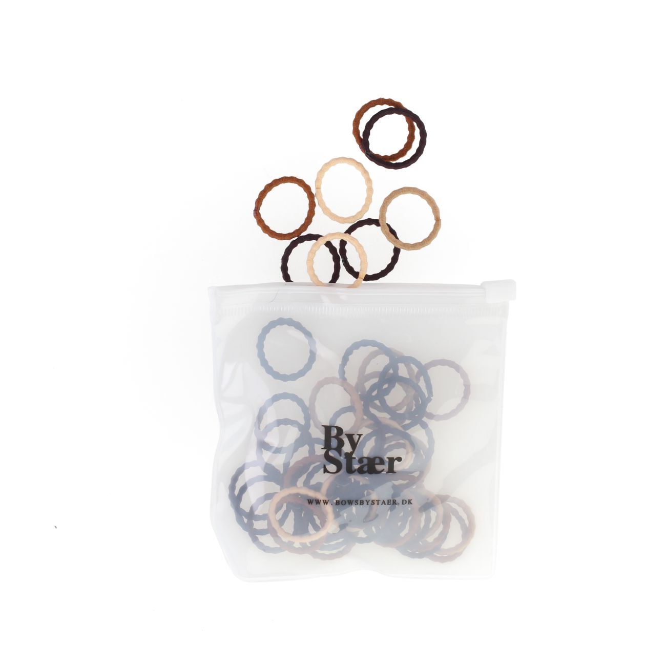 DIMM: Hárteygjur mini · 50 stk · mix 15