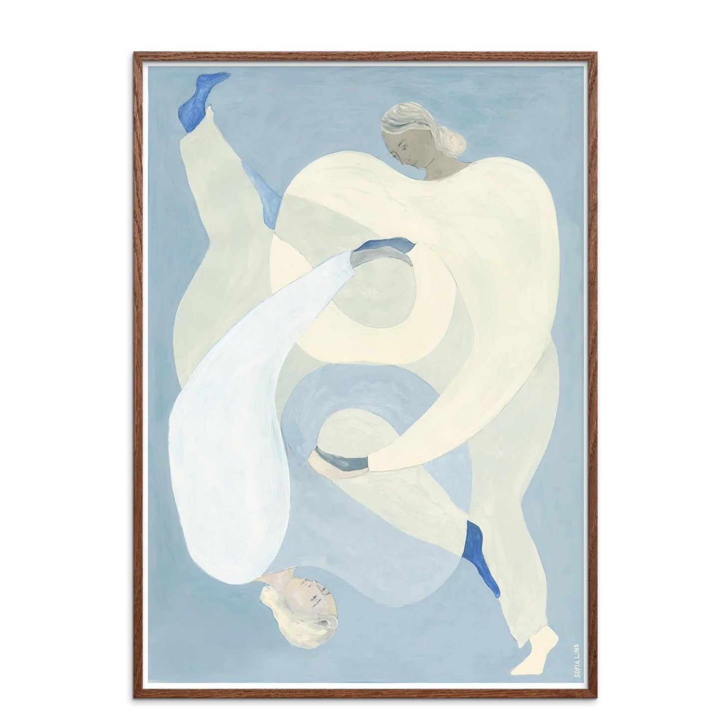 DIMM: Veggspjald · Sofia Lind · Hold you - blue