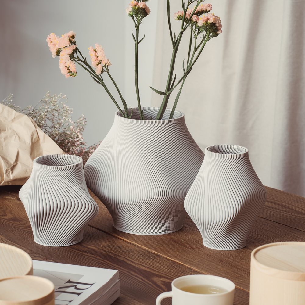 DIMM: Blómavasi Bloz · 350g · Charcoal