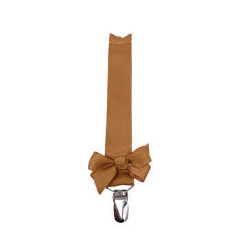 DIMM: Snudduband með slaufu · Golden brown