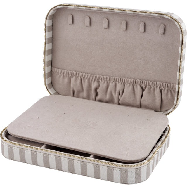 DIMM: Ayille skartgripaskrín · Stórt · Linen/Off White
