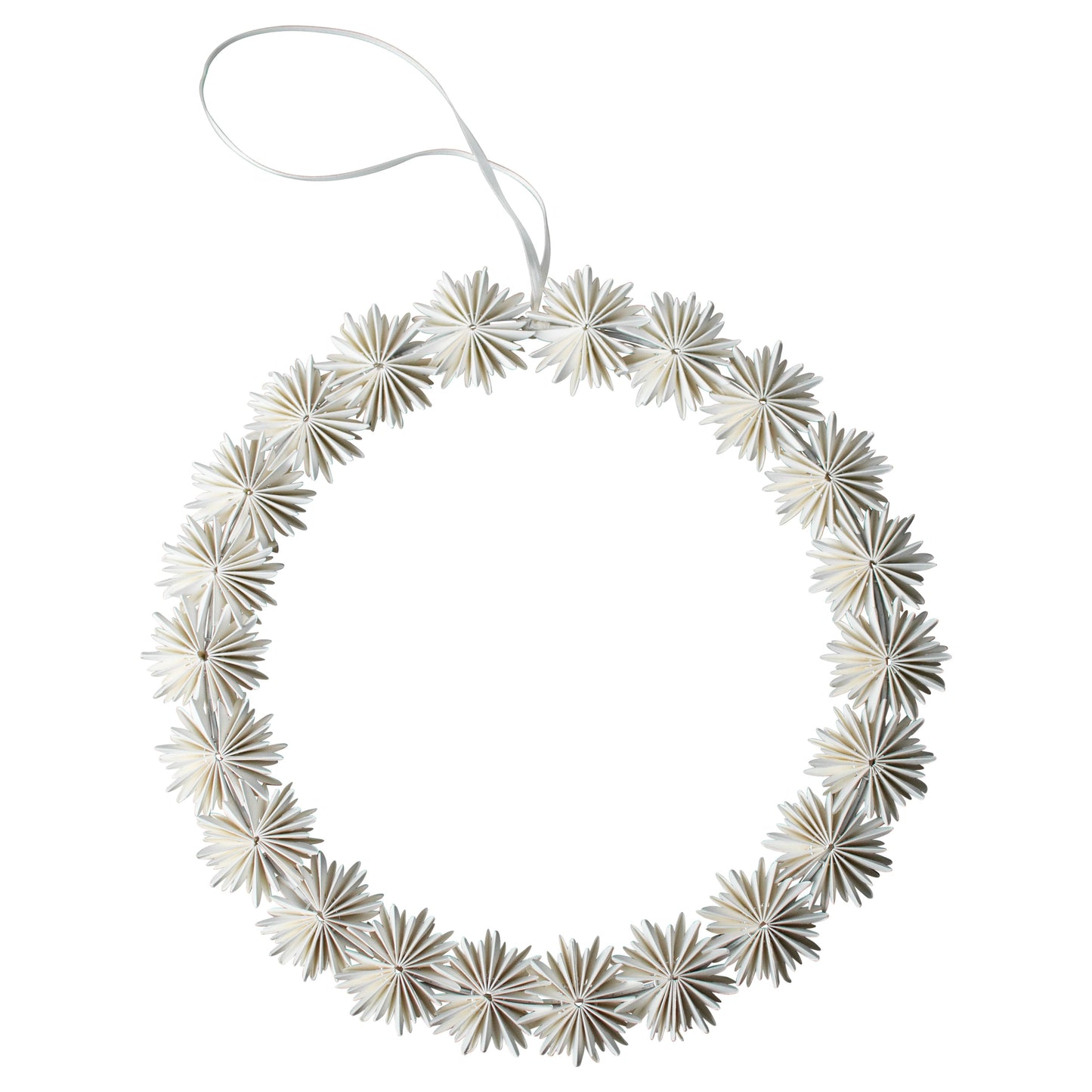 DIMM: Paperflake jólakrans · white