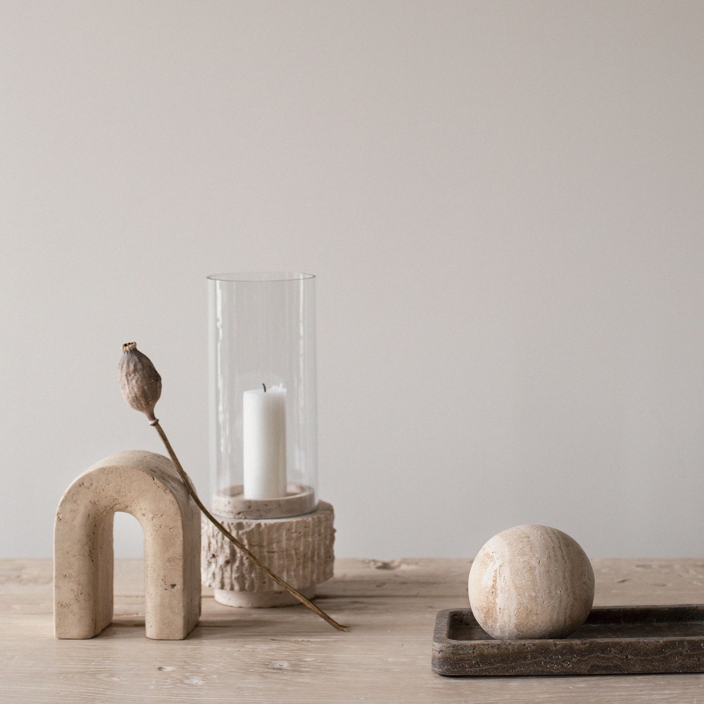 DIMM: Bókastoð · Travertine