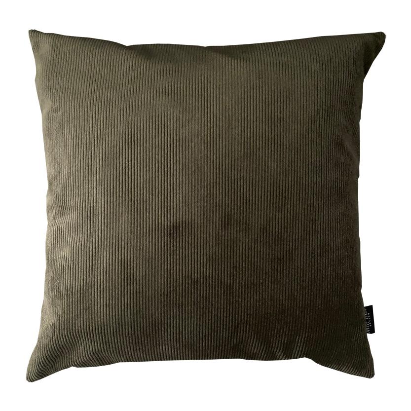 DIMM: Flauelspúði · green corderoy · 50x50