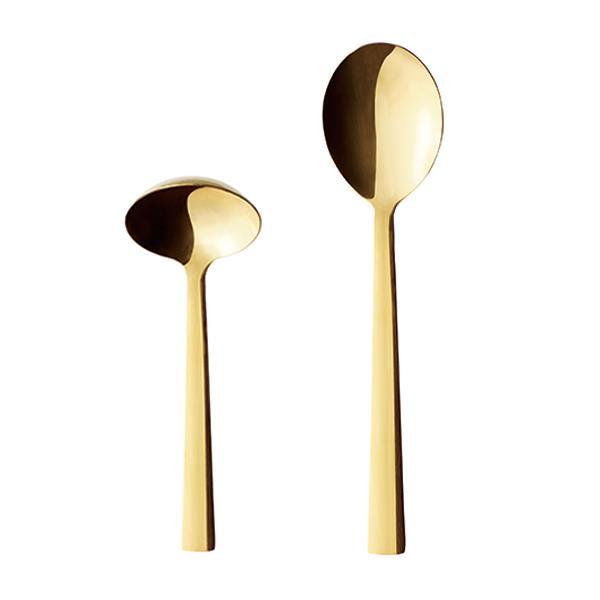 DIMM: Sósu- og kartöfluskeið · gyllt