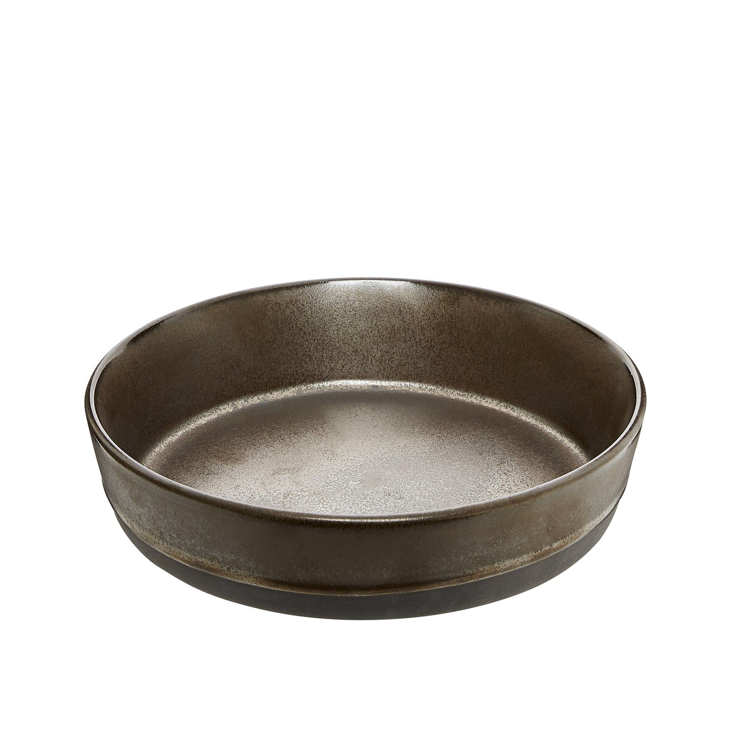 DIMM: Súpudiskur/skál · 19,4 x 4,5 cm · metallic brown