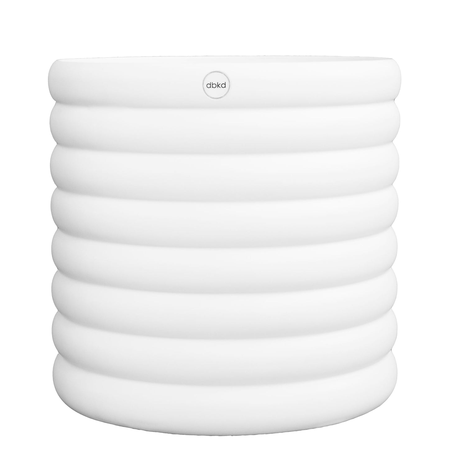 DIMM: Blómapottur · MUD hvítur