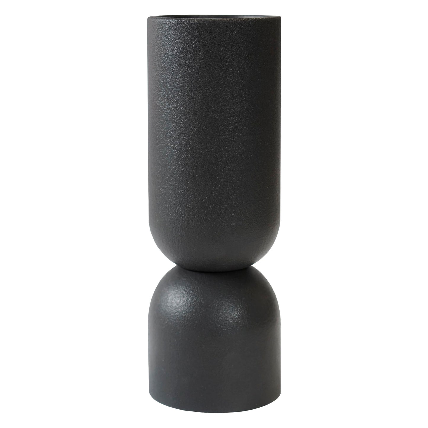 DIMM: Blómavasi · Post · svartur cast iron