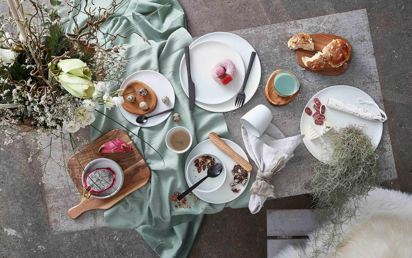 DIMM: Matar diskur · 28 cm · Arctic white