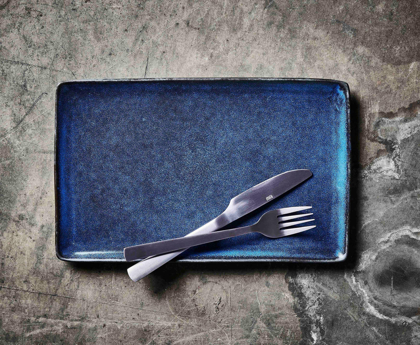 DIMM: Diskur ílangur · 31,5 x20 cm · Midnight blue