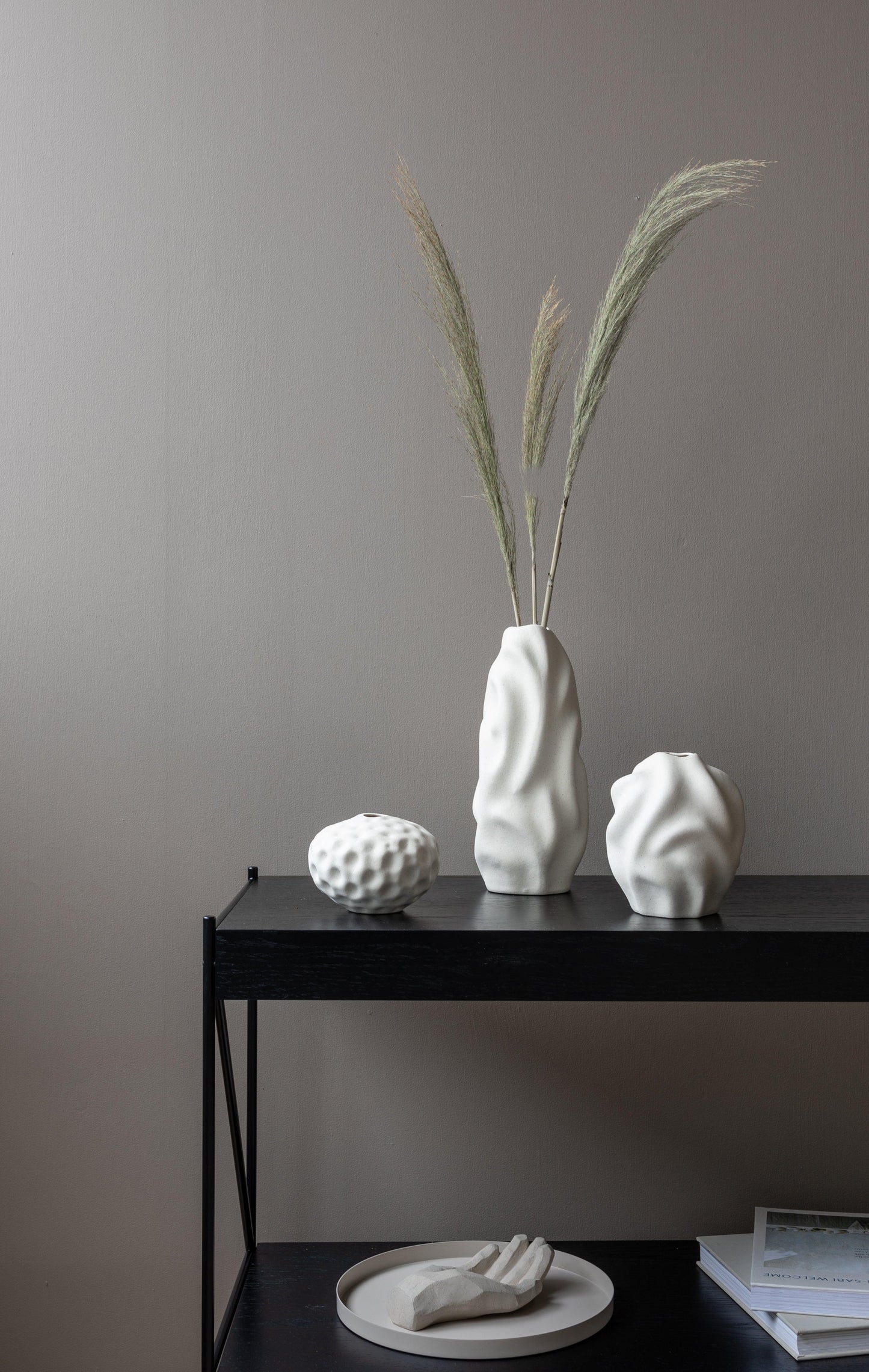 DIMM: Drift desert blómavasi · 28 cm · Vanilla