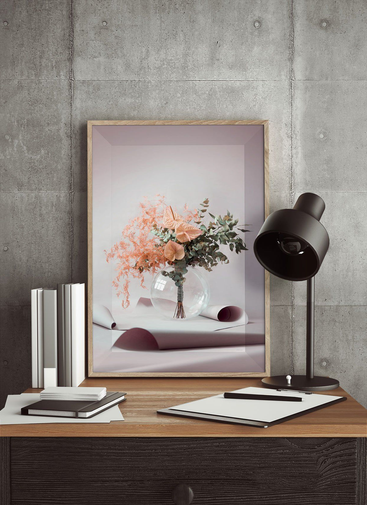 DIMM: BF LAGERSALA Veggspjald · Saturday Bouquet