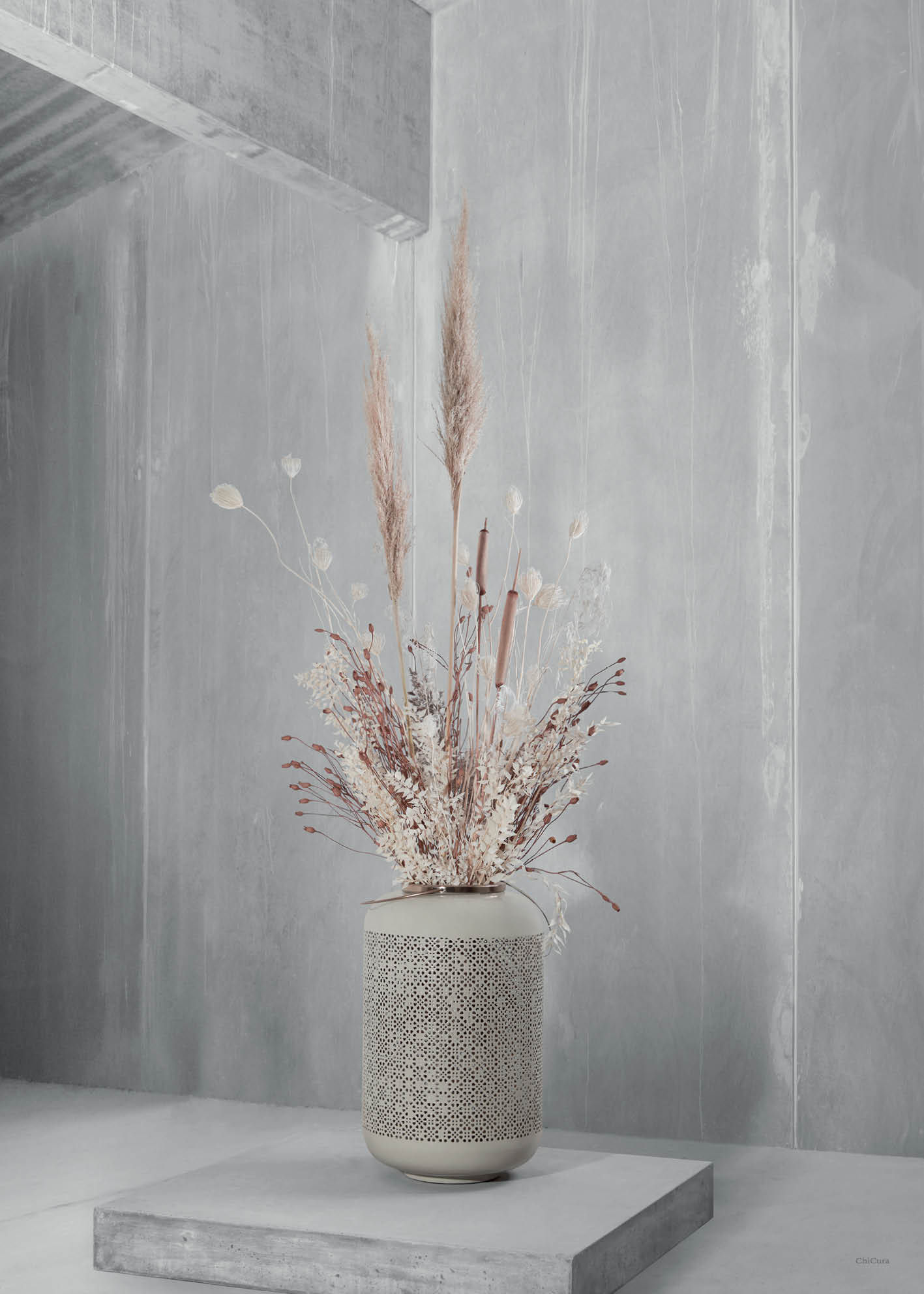 DIMM: Veggspjald · Vintage Flower CC8