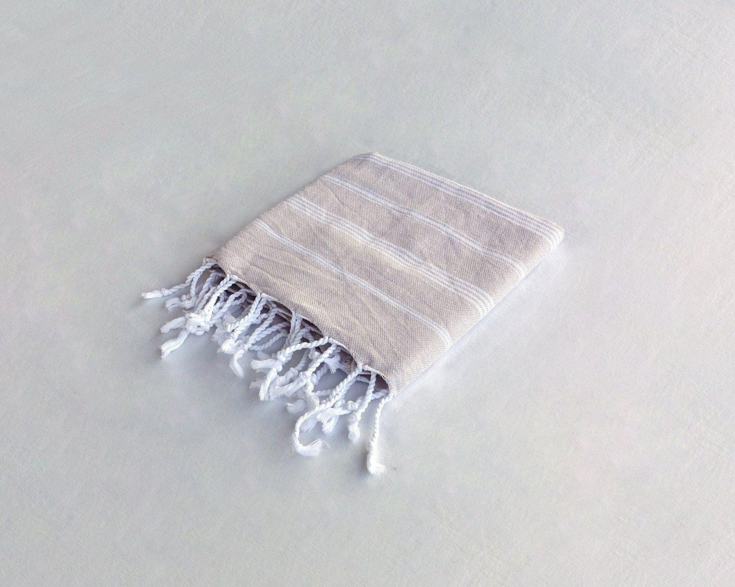 DIMM: Peshtemal Stripe lítið handklæði / viskastykki · beige