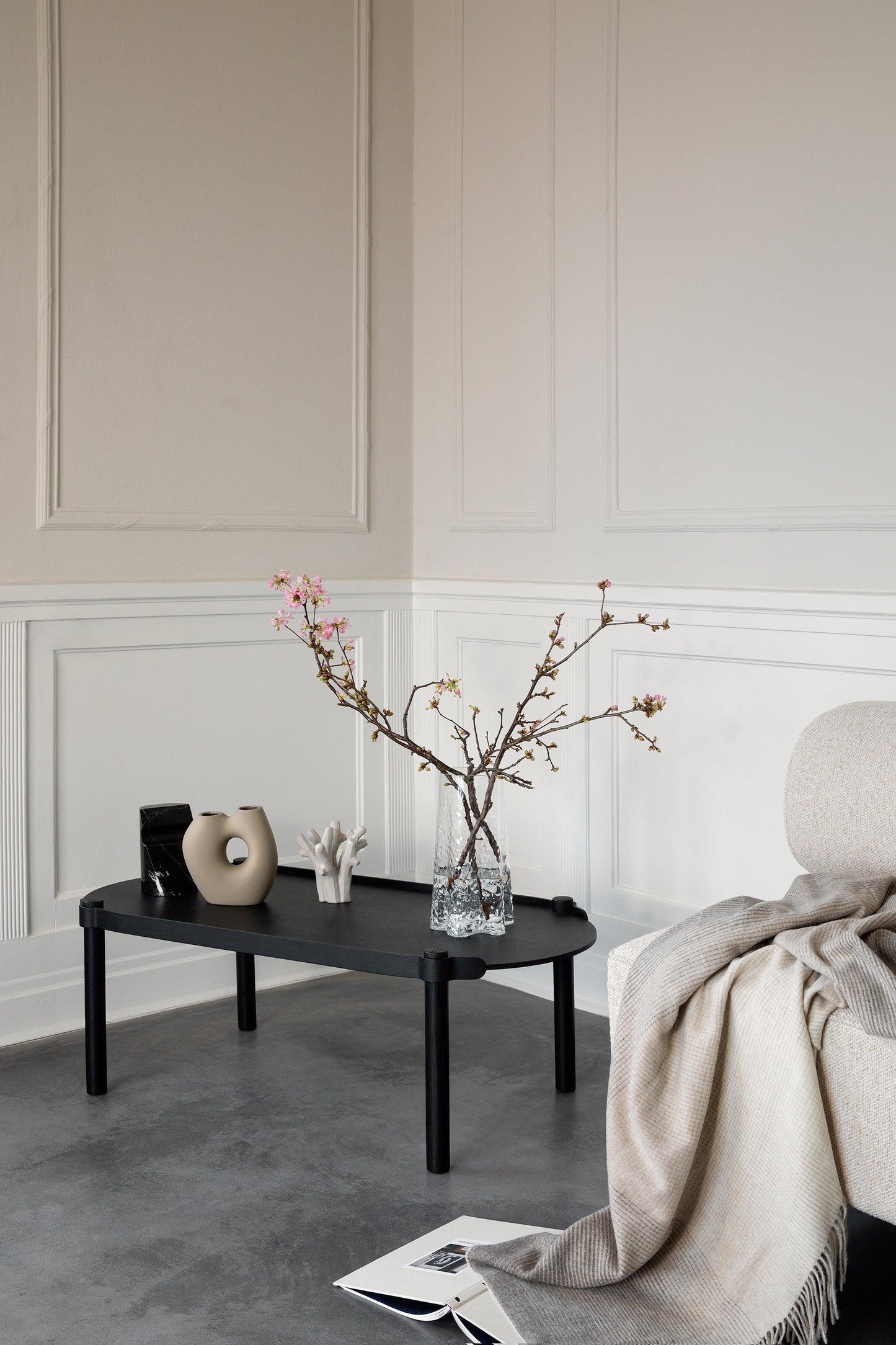 DIMM: Woody table · 50x105 cm · svart