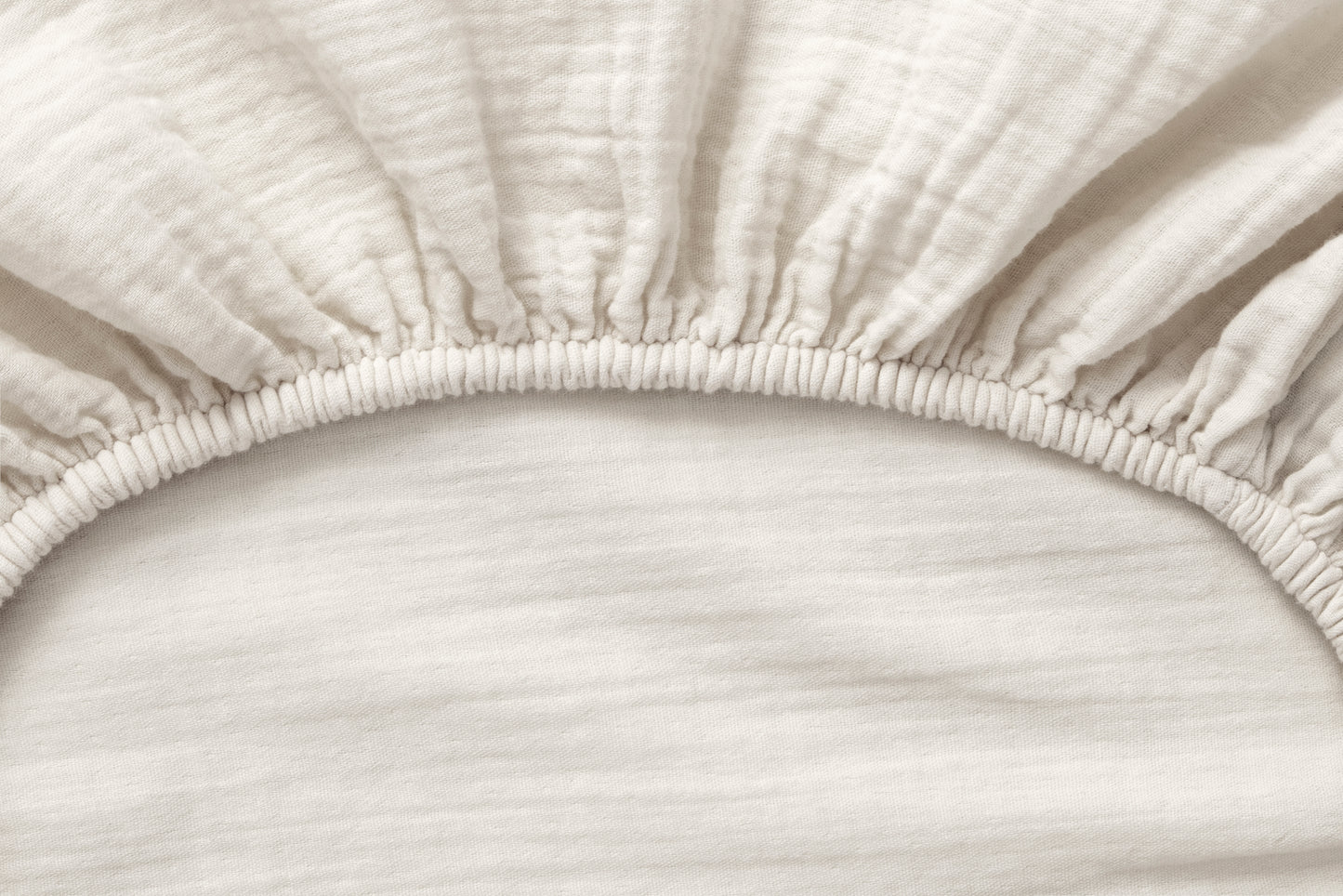 DIMM: Teygjulak muslin tvíbreitt · Eggshell