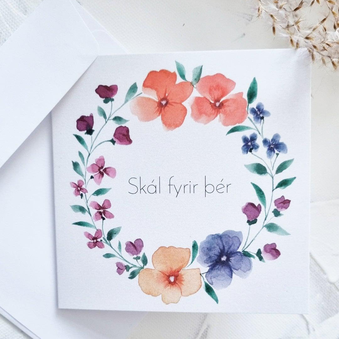 DIMM: Tækifæriskort · Skál fyrir þér