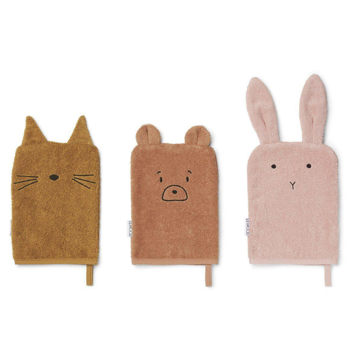 DIMM: Liewood sylvester þvottapokar · 3stk · Tuscany rose multi mix