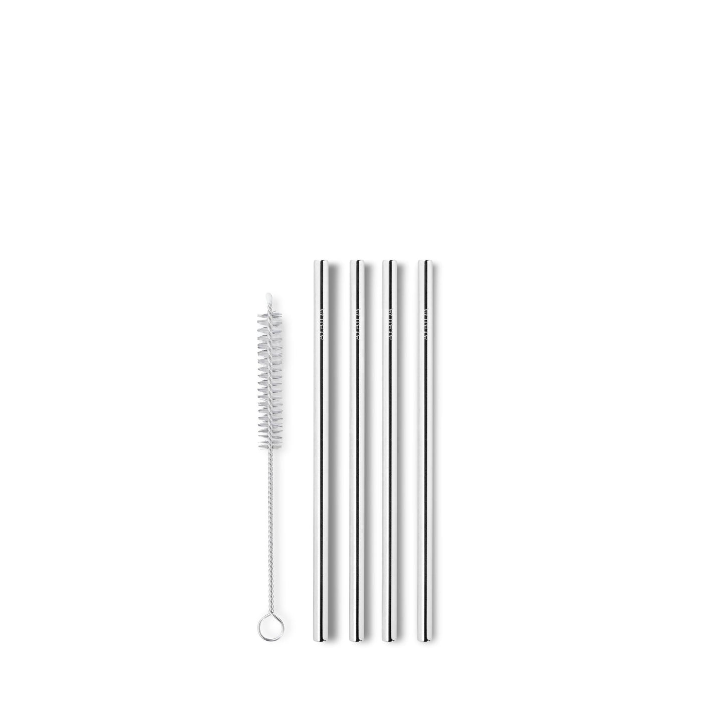 DIMM: Aya&Ida stálrör 4 stk · stutt · silfur