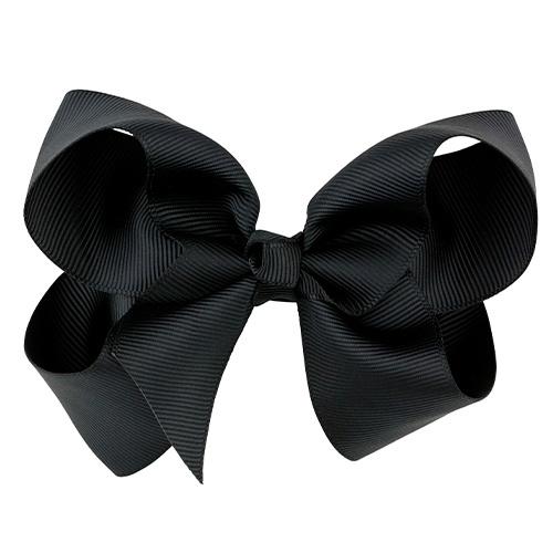 DIMM: Hárspenna með slaufu · Svört