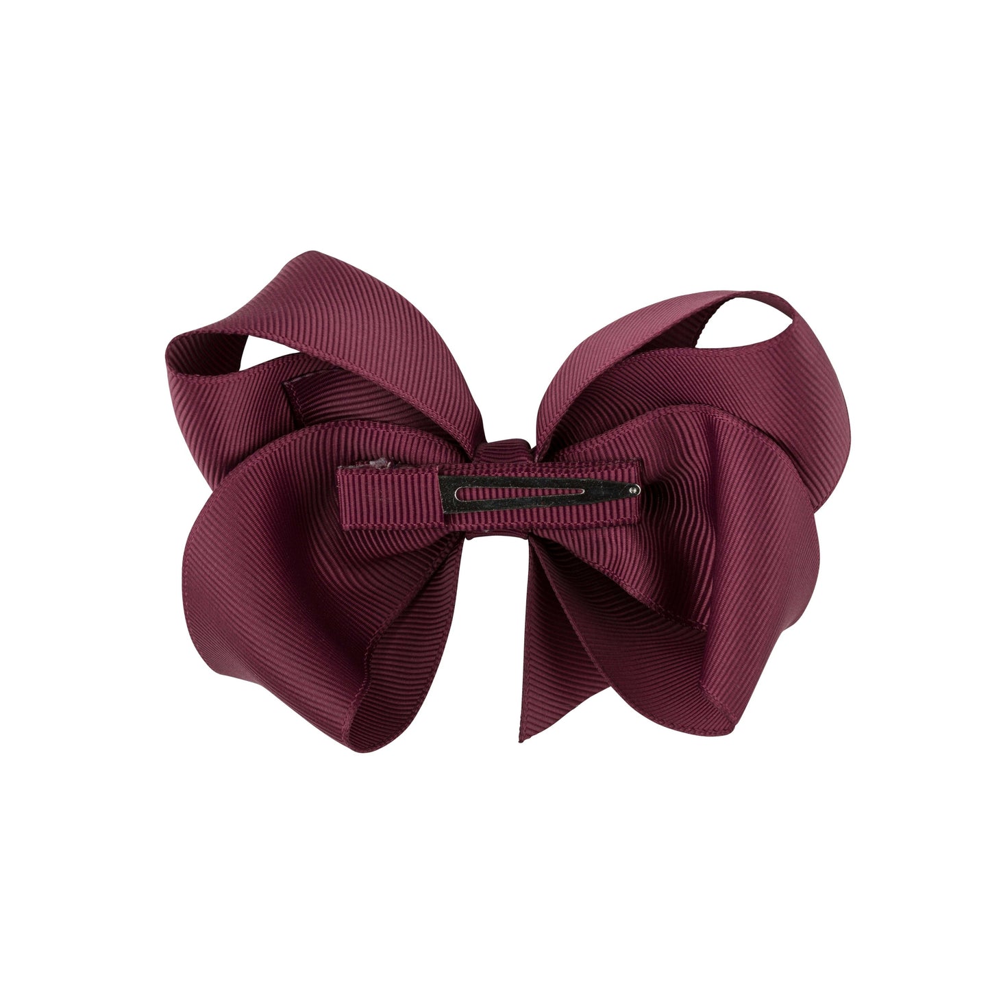 DIMM: Hárspenna með slaufu · Bordeaux